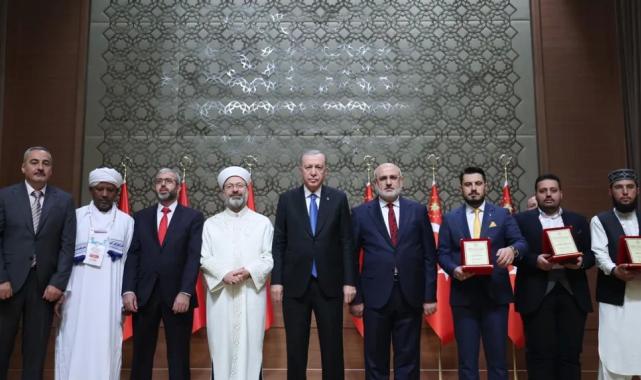 Hafızlık ve Kur’an-ı Kerim’i Güzel Okuma Yarışması'nda ödüller sahiplerini buldu