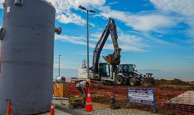 İSU'dan sahil otoparkına kalıcı ve etkili çözüm
