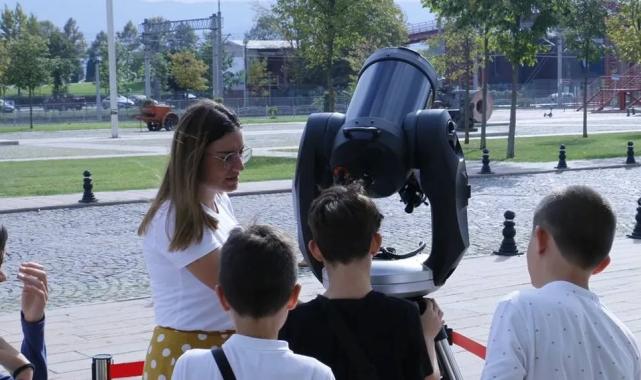 Kocaeli'de uzayın derinlikleri keşfedildi