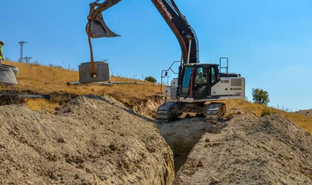 Malatya'da Akçadağ Dedeköy’e 3 bin 700 metre altyapı