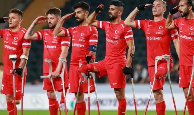 Milli amputelere 'Cumhuriyetin Delikanlıları' ödülü