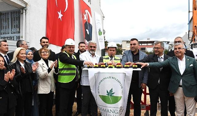 Osmangazi'de yeni kreşin temeli atıldı