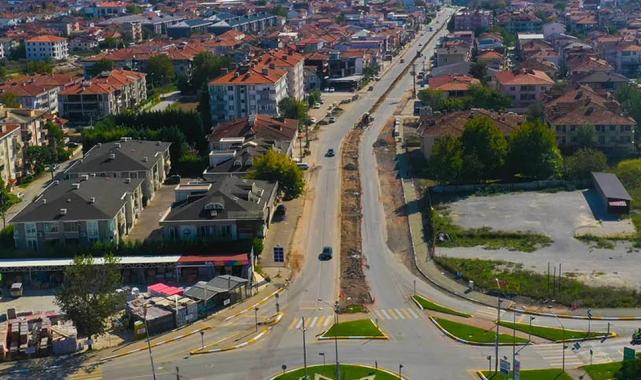 Şeker girişinde dönüşüm başladı: Ahmet Yesevi Caddesi yenileniyor