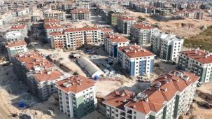 Adıyaman İndere ülkenin en büyük şantiyesi oldu... Kaya zemine tünel kalıpla sağlam konutlar