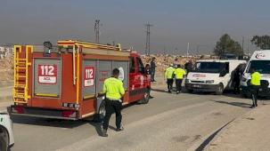 Adıyaman otogar girişinde korkunç kaza