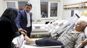 Başkan Arı'dan Hastane Ziyareti