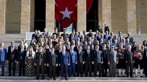 Başkan Çırpanoğlu, Başkent'in 101. yılında Anıtkabir'de