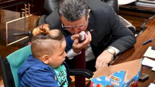 Başkan Genç'e özel ziyaret