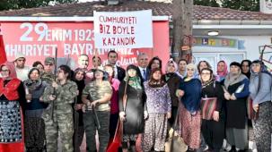 Başkan Uysal, ‘Cumhuriyet, dayanışmadır’