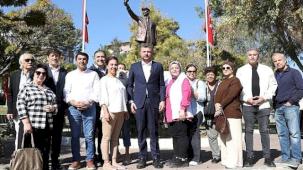 Buca'da Cumhuriyet'in 101. yılı anısına 101 ağaç