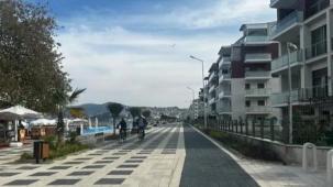 Bursa Güzelyalı Sahili sil baştan yenilendi, Güzelyalı esnafı memnun