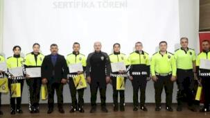 Bursa’da trafik polislerine trafik ve kaza inceleme eğitimi