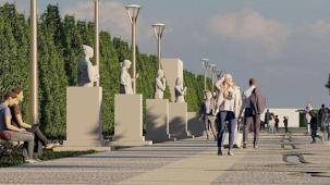 Büyükşehir Sağlık Emekçileri Anıtı Bölgesi'ne Yeni Bir Çehre Kazandırıyor