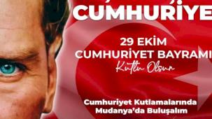 Cumhuriyet’in 101. yaşı Mudanya’da coşkuyla kutlanacak