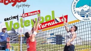 Erciyes’te en havalı voleybol turnuvası