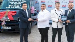 MAN toplu teslimatını Antalya'da yaptı