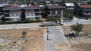 Menderes'te Söğüt Sokak Yolu Tamamlandı