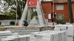 Mustafakemalpaşa'da şehitlik yenileniyor