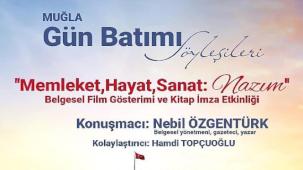 Nebil Özgentürk Gün Batımı Söyleşileri ile Muğla'da