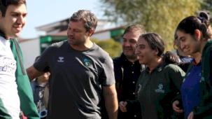 Özel çocuklardan Kocaelispor'a özel ziyaret