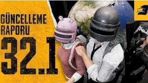 PUBG: Battlegrounds 32.1 Güncellemesi Şimdi Yayında