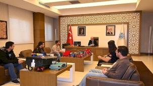 TEKNOFEST'te Selçuklu'yu Gururlandıran Takımlardan Başkan Pekyatırmacı'ya Ziyaret