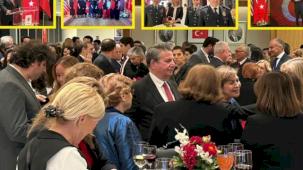 Türkevi'ndeki 29 Ekim resepsiyonuna yoğun katılım