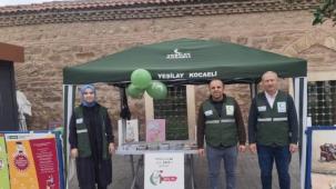 Yeşilay Gebze standına yoğun ilgi