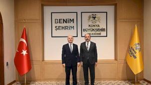 YÖK Başkanı Prof. Dr. Özvar, Başkan Altay'ı Ziyaret Etti