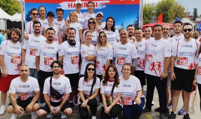 ÜÇGE de 'Eker I Run Koşusu'nda iyilik peşinde koştu