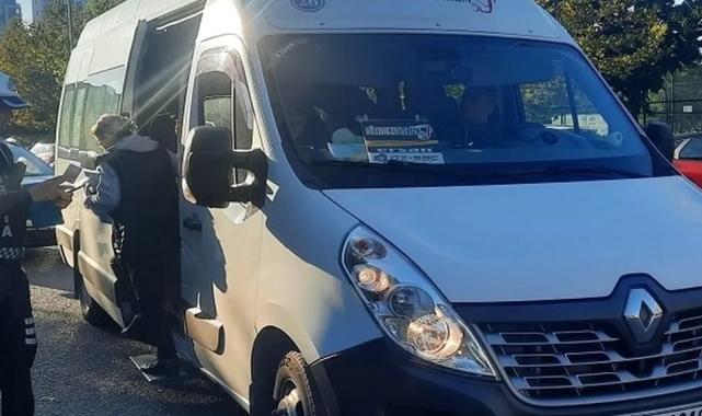 Zabıta ekiplerinden öğrenci servislerine denetim