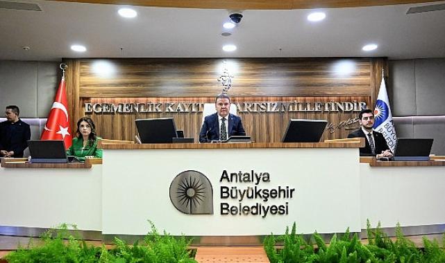 Antalya Büyükşehir Belediyesi'nin 2025 yılı tahmini bütçesi 39 milyar TL