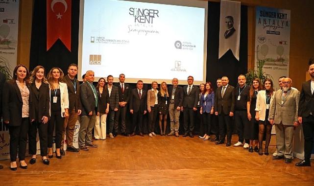 Antalya Büyükşehir'den Sünger Kent Sempozyumu