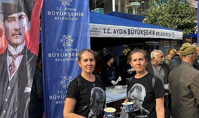 Aydın Büyükşehir Belediyesi Ulu Önder Gazi Mustafa Kemal Atatürk İçin 17 İlçede Hayır Gerçekleştirdi