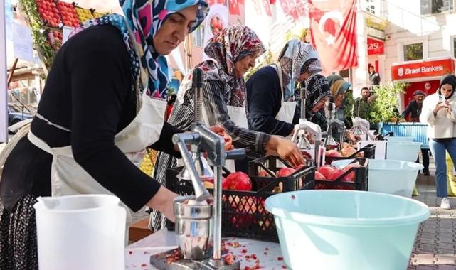 Bilecik nar şenliği ile renklendi