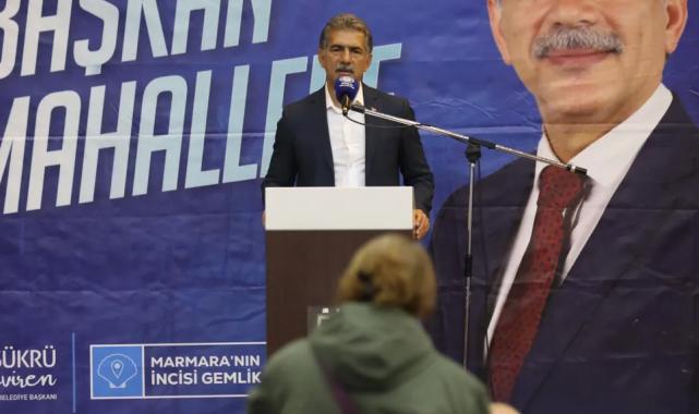Bursa Gemlik'te mahalle buluşmaları sürüyor
