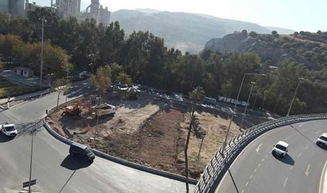 Büyükşehir'den otogar önüne estetik dokunuş