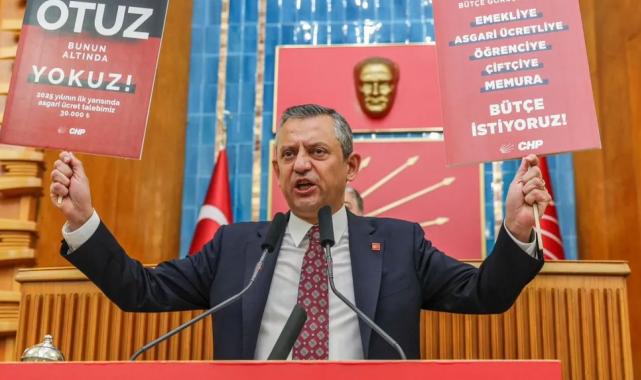 CHP'li Özel'den '30 bin TL' mücadelesi...