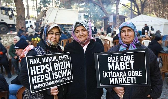 Efes Selçuk'ta emekçilerin nöbeti sürüyor: Ekmeğimizden, aşımızdan asla vazgeçmeyeceğiz!