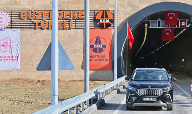 Güzeldere Tüneli ile o virajlar tarih oldu!