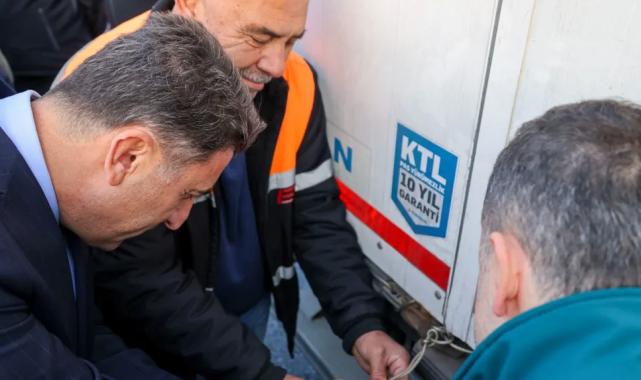İlk tırın mühürlenmesi Vali Aygöl’den!