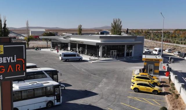 Konya'da Cihanbeyli otogarı ilk yolcularını ağırladı