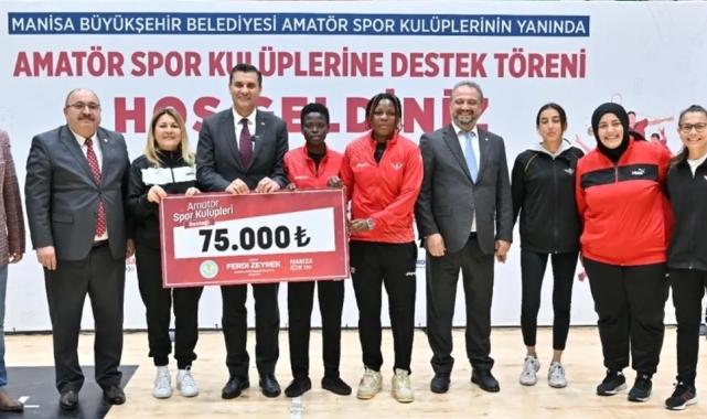 Manisa'dan amatör spor kulüplerine 4 milyon liralık destek