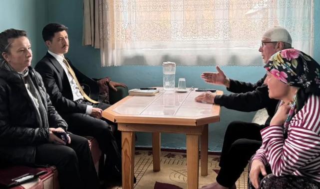 Pazaryeri Kaymakamı Kahraman'dan ev ziyaretlerine devam