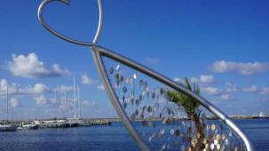 Atıklardan oluşturulan sanat eseri Şile'de sergileniyor