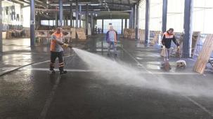 Bakırköylü Vatandaşlar Tertemiz Alanlarda Alışveriş Yapıyor