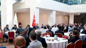 Başkan Karabatı muhtarlarla bir araya geldi