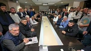 Başkan Ünsal pazarcı esnafını konuk etti