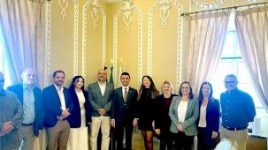 Bayraklı heyetinden Portekizli kardeş belediyeye ziyaret