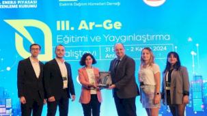 BEDAŞ'ın 'Pad Mounted Trafo Merkezi'ne ödül